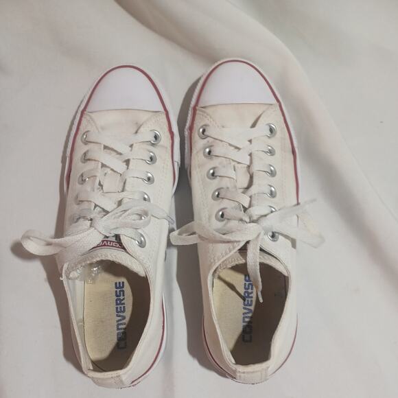Converse Chuck Taylor All Star Low Optic White Size 6 - Picture 8 of 12